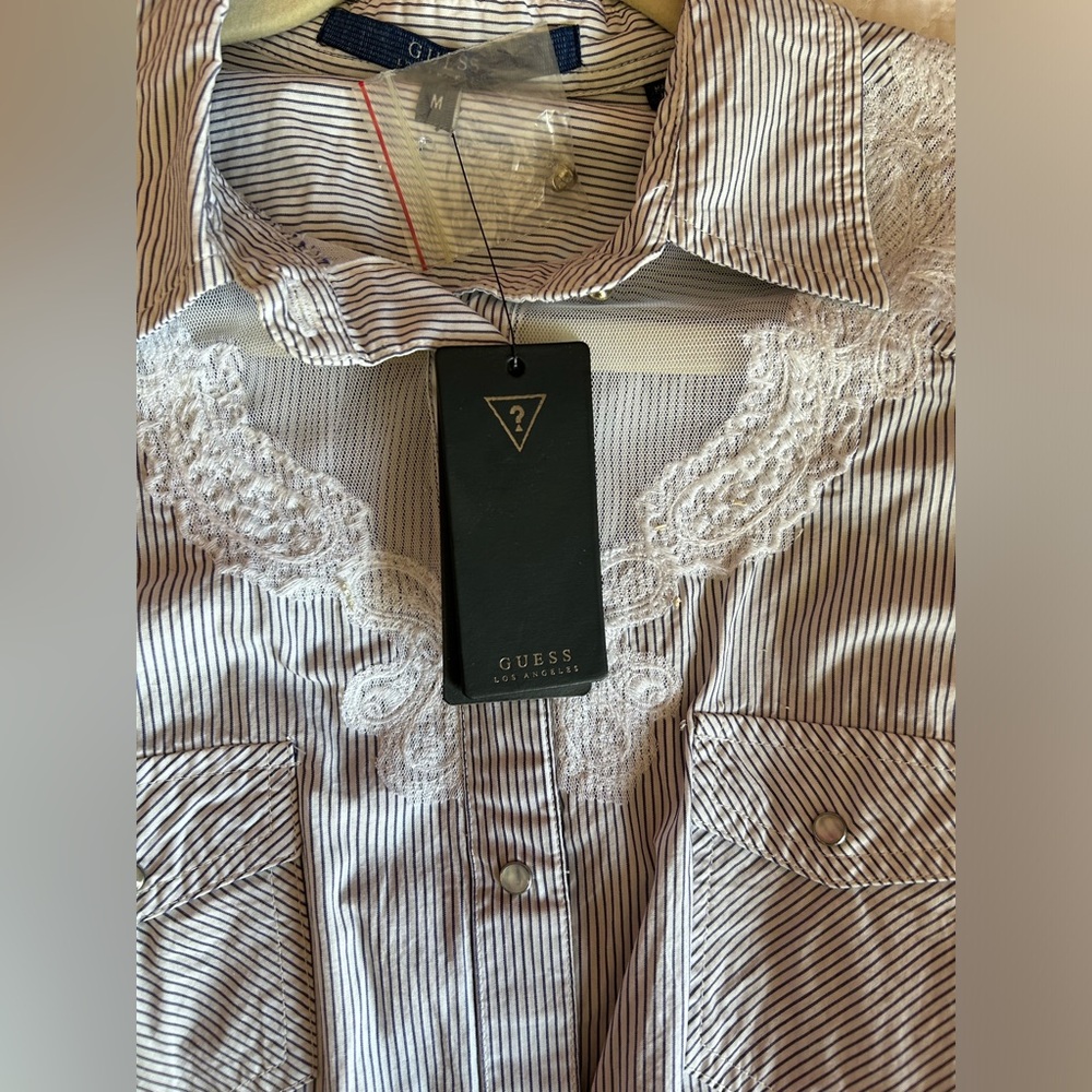 Guess. Cowboy button down shirt